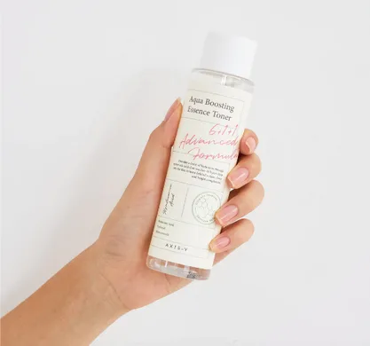 Axis-Y Aqua Boosting Essence Toner – зволожуючий тонер-есенція 150 мл