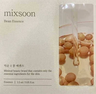 MIXSOON Bean Essence – сироватка з соєвими бобами 1,5 мл (пробник)