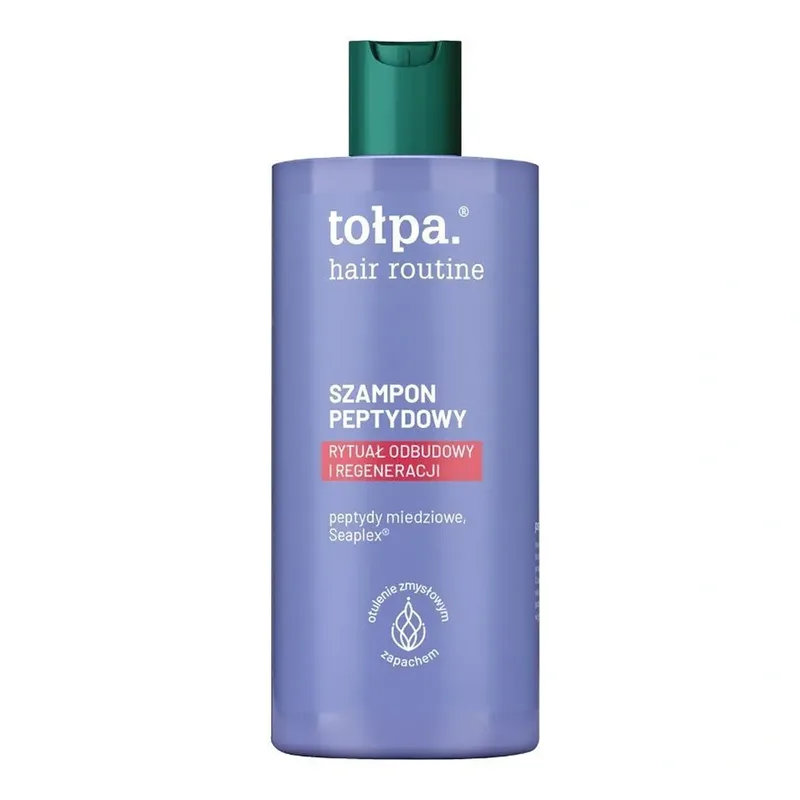 Tołpa Hair Routine пептидний шампунь для пошкодженого волосся 300 мл