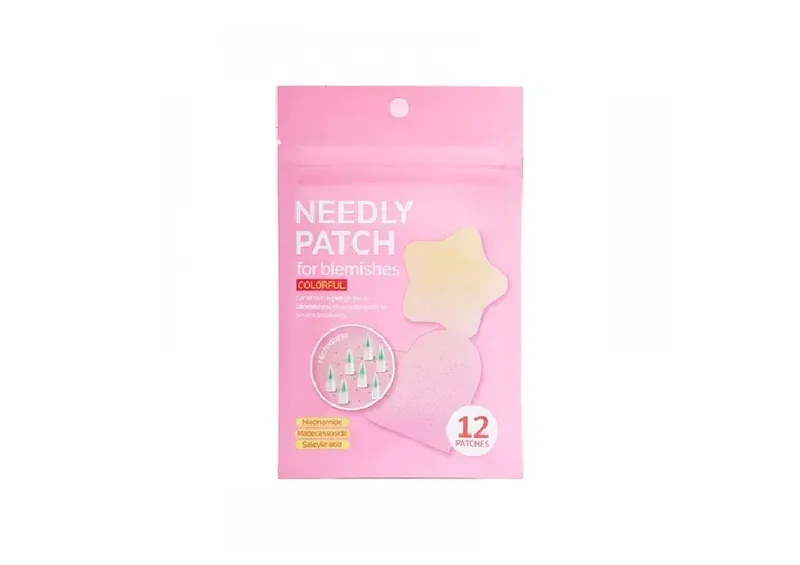 Needly Patch for blemishes colorful – мікроголкові патчі від прищів 12 шт