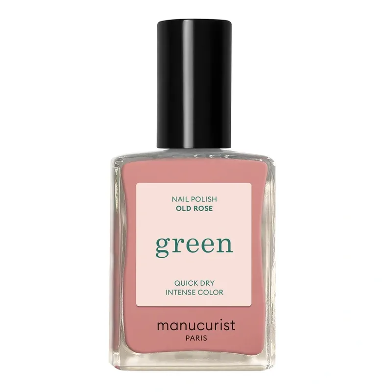 Manucurist Green Nail Polish — класичний лак для нігтів Old Rose, 15 мл