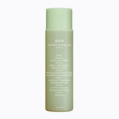 Abib Heartleaf calming toner Skin booster – тонер з хауттюйнією серцевидною 30 мл