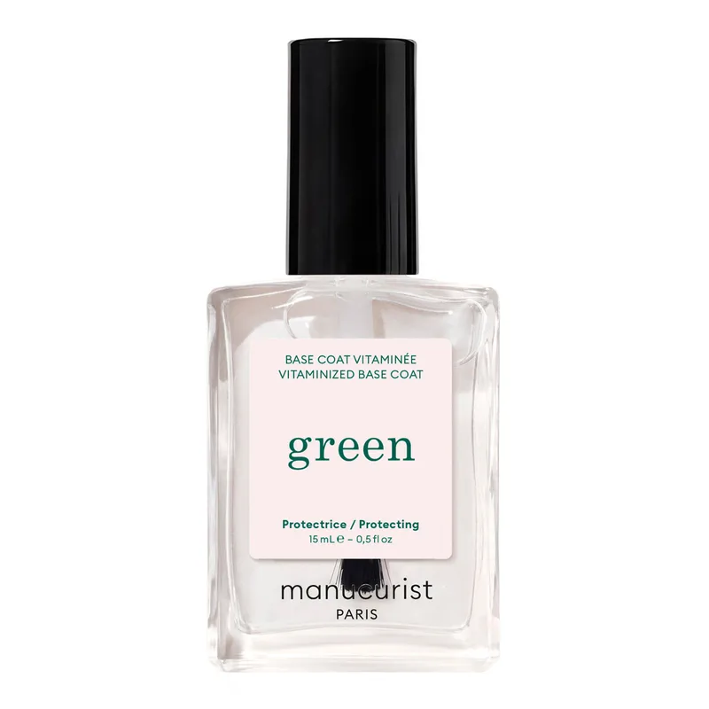Manucurist Green Vitaminized Base Coat — прозора основа для нігтів, 15 мл