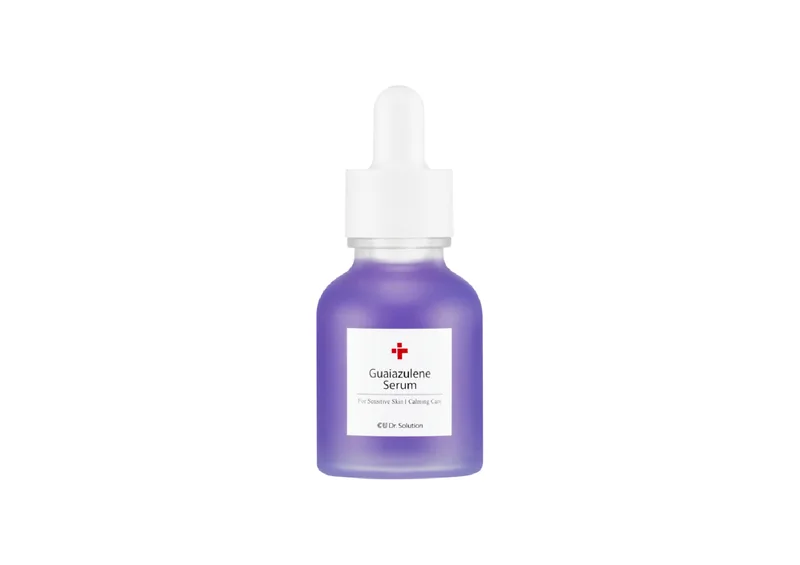 Інтенсивна заспокійлива сироватка з гвайазуленом та троксерутином CU SKIN Dr. Solution Guaiazulene Serum 30 мл