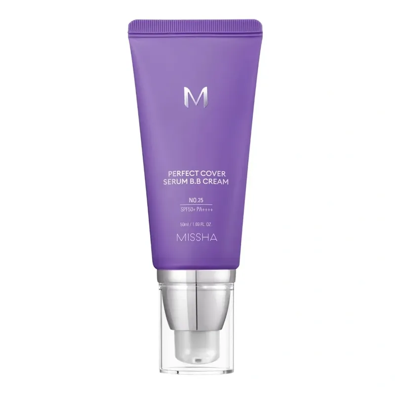 Missha M Perfect Cover Serum BB Cream SPF50+ PA++++ BB-крем із сироваткою 25 Warm Beigee 50 мл