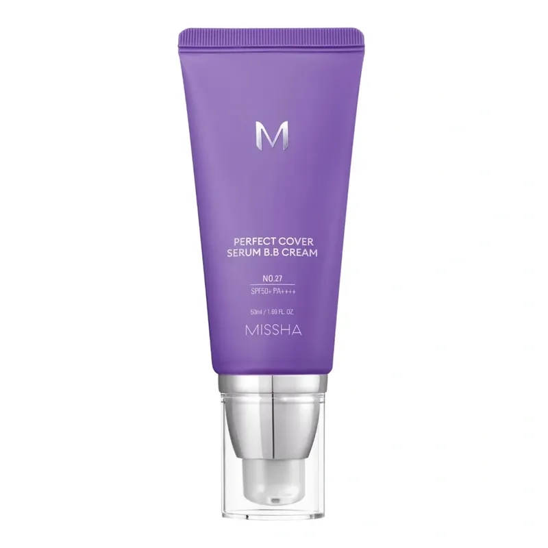 Missha M Perfect Cover Serum BB Cream SPF50+ PA++++ BB-крем із сироваткою 27 Honey Beige 50 мл