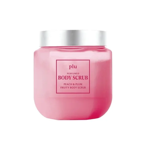 Парфумований цукровий скраб для тіла Peach & Plum Plu perfumed fruity sugar body scrub peach & plum