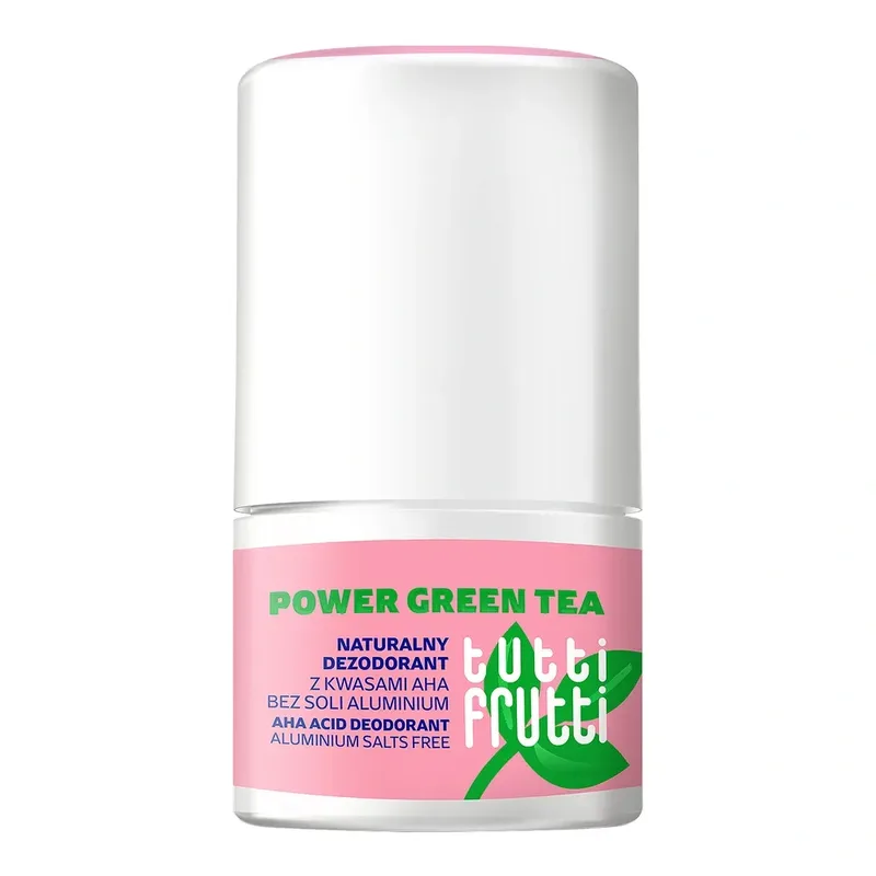 Tutti Frutti натуральний кульковий дезодорант Power Green Tea 50 мл
