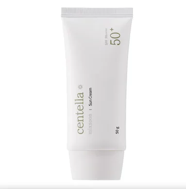 MIXSOON Centella Sun Cream SPF50+ PA++++ – сонцезахисний крем з центеллою 50 г