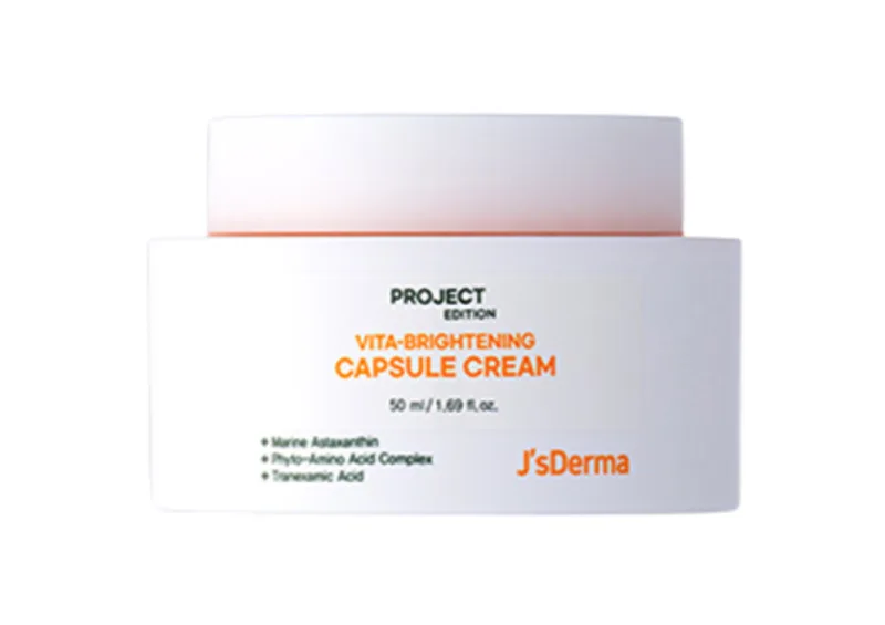 Вітамінний крем JS DERMA Project Edition Vita-Brighening Capsule Cream 50 мл