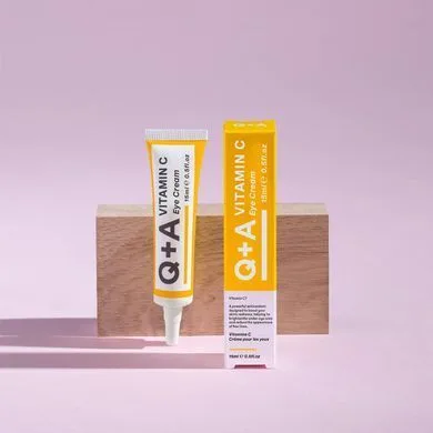 Q+A Vitamin C Eye Cream – крем під очі з вітаміном С 15 мл