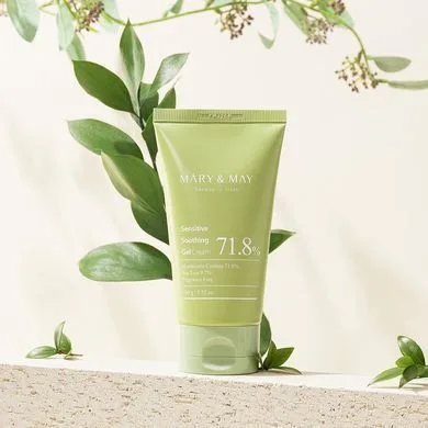 Mary&May Sensitive Soothing Gel Blemish Cream – гель-крем для жирної і проблемної шкіри 100 г (туба)