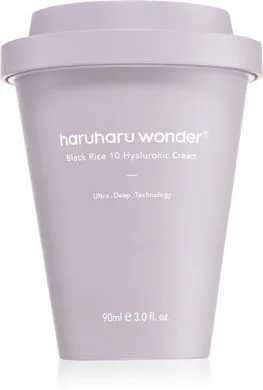 Haruharu Wonder Black Rice 10 Hyaluronic Cream – зволожуючий крем з чорним рисом і гіалуроновою кислотою