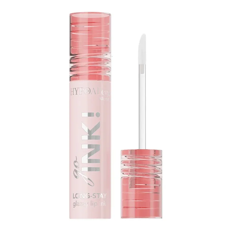 Bell Hypoallergenic Go Ink! Long Stay Glassy Lip Ink рідка помада 01 Charming 4,6 г
