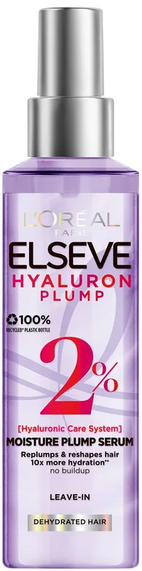 Сироватка Elseve Hyaluron Plump для волосся, яке потребує зволоження та об'єму 150 мл