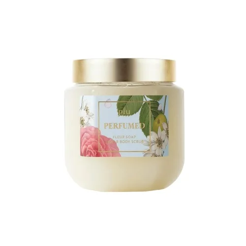 Парфумований цукровий скраб для тіла Fleur Soap Plu perfumed sugar body scrub fleur soap