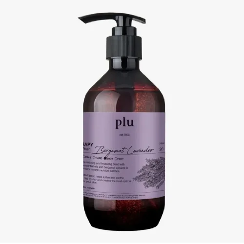 Гель для душу з ароматом лаванди та бергамоту Plu therapy body wash bergamot lavender