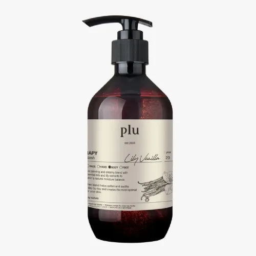 Гель для душу з ароматом лілії та ванілі Plu therapy body wash lily vanilla