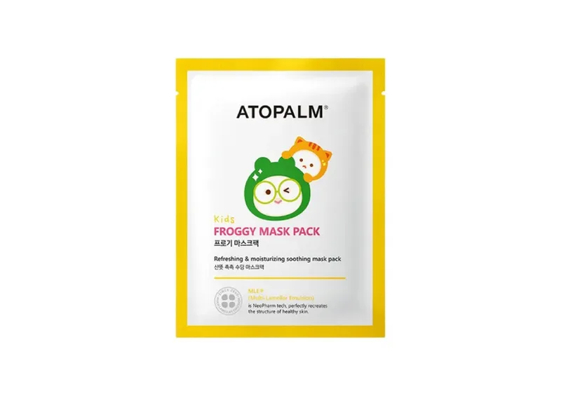 Маска тканинна заспокійлива для дітей ATOPALM Kids Froggy Mask 15 г