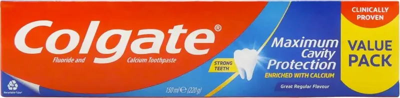 Зубна паста Colgate Максимальний Захист від карієсу Свіжа м'ята 150 мл