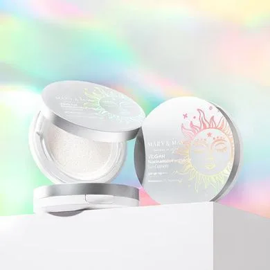 Mary&May Vegan Niacinamide Panthenol Sun Cushion SPF50+ PA++++ 25g – сонцезахисний кушон з пантенолом і ніацинамідом