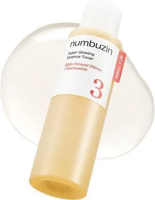 numbuzin No. 3 Super Glowing Essence Toner – тонер-есенція для сяяння шкіри 200 мл