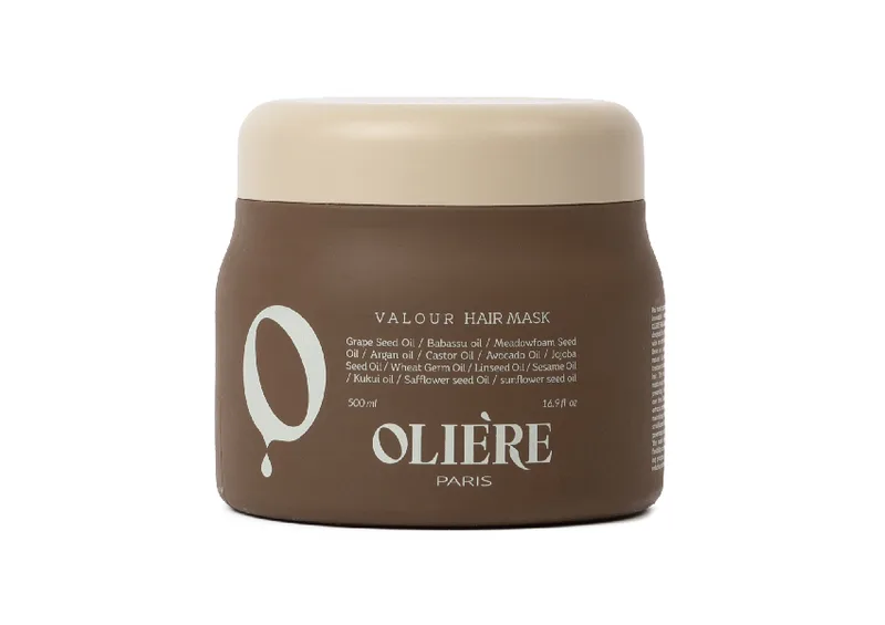 Маска для глибокої реконструкції і зміцнення волосся OLIERE PARIS Valour Hair Mask 500 мл