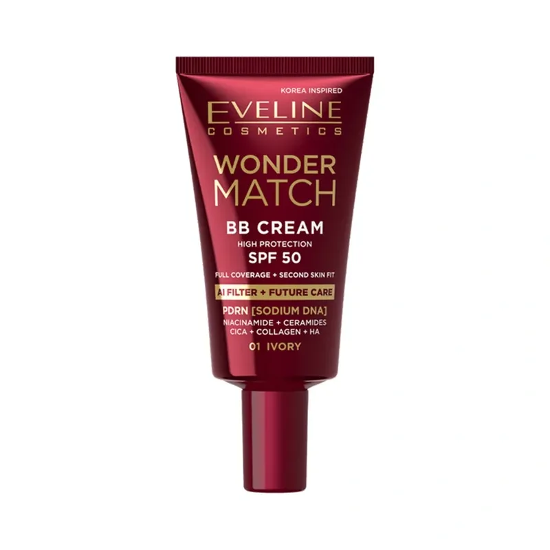 Eveline Cosmetics Wonder Match BB-крем SPF50 01 Ivory 30 мл