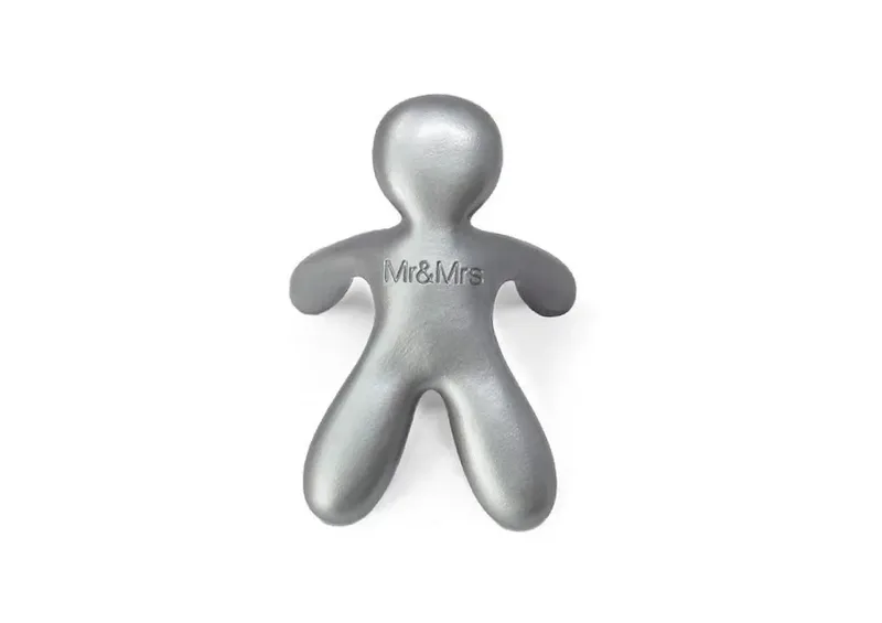 Ароматизатор в авто MR&MRS FRAGRANCE Cesare Blister Orange & Sandal Wood - Silver
