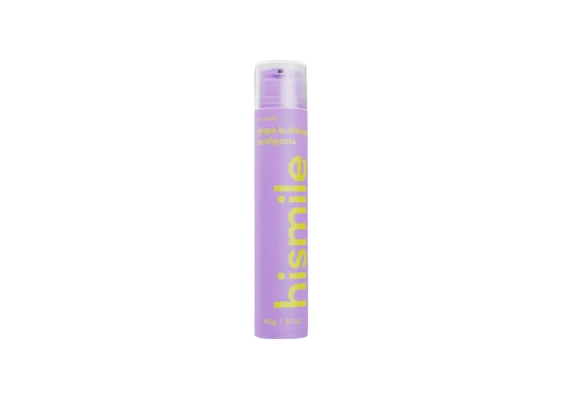 Зубна паста зі смаком виноградної жуйки HISMILE Grape Bubblegum Toothpaste 60 г