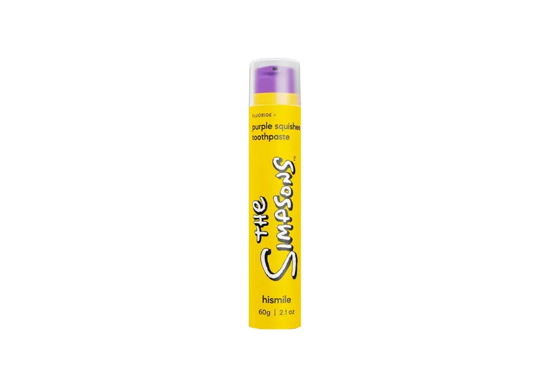 Зубна паста для м'якого відбілювання HISMILE The Simpsons Purple Squishee Toothpaste 60 г