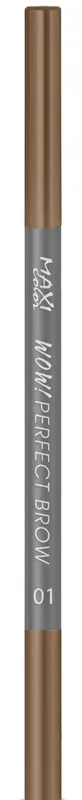 Олівець для брів MAXI Color Wow Perfect Brow автоматичний