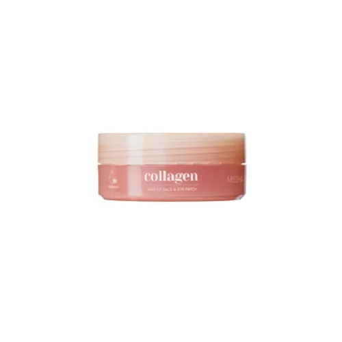 Гідрогелеві патчі для обличчя та зони навколо очей з колагеном Missha airy fit collagen lifting face & eye patch