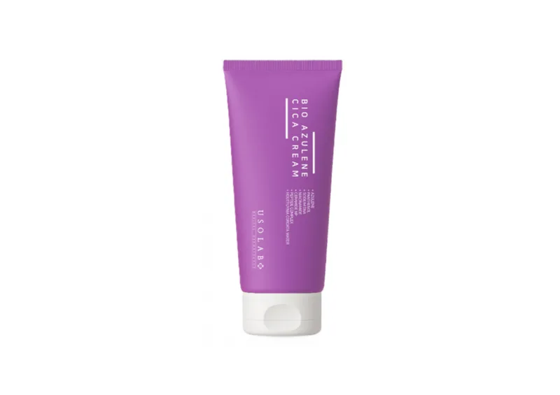 Заспокійливий та відновлюючий ламелярний крем USOLAB Bio Azulene Cica Cream 70 мл