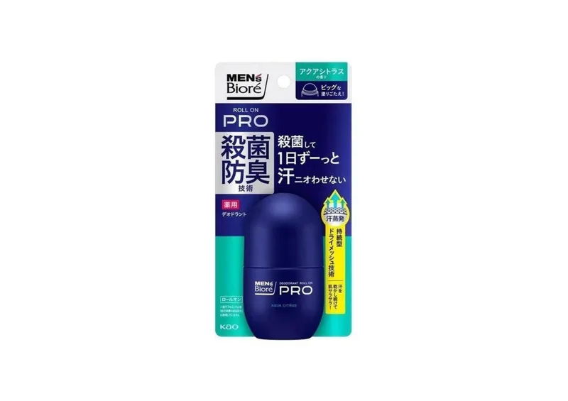 Роликовий дезодорант для чоловіків BIORE Medicated Pro 55 мл