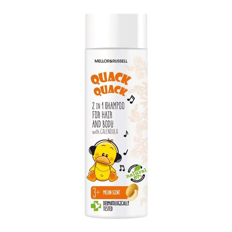 Шампунь дитячий QUACK QUACK з календулою, 200 мл