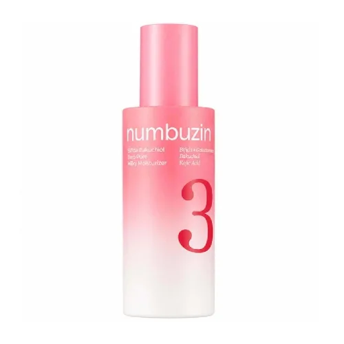Numbuzin No.3 Bifida Bakuchiol Zero Pore Milky Moisturizer – зволожуючий лосьйон з бакучіолом 150 мл