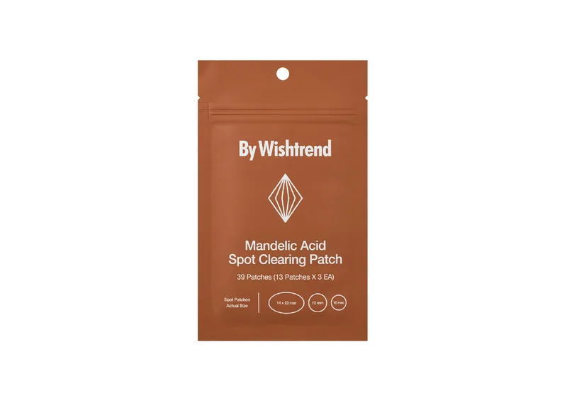 Патчі з мигдальною кислотою від висипань та постакне BY WISHTREND Mandelic Acid Spot Clearing Patch 39 шт
