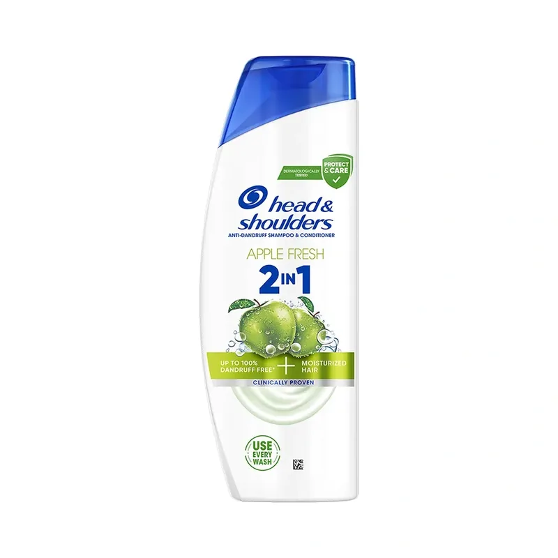 Head&Shoulders 2в1 шампунь проти лупи з кондиціонером Apple Fresh 330 мл