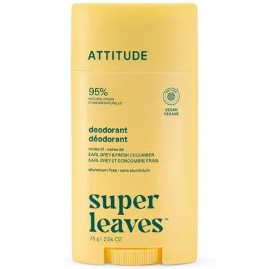 Attitude Deodorant Aluminum-free Earl Grey & Fresh Cucumber
