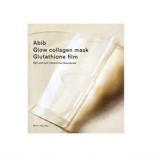 Гелева маска для обличчя з колагеном і глутатіоном Abib glow collagen mask glutathione film