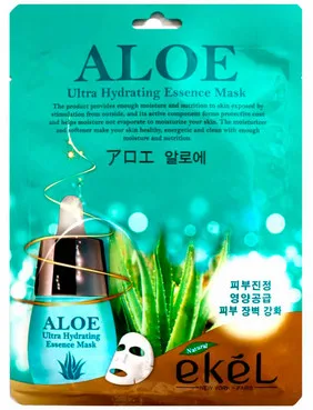 Тканинна маска з екстрактом Алое Ekel Aloe Ultra Hydrating Essence Mask
