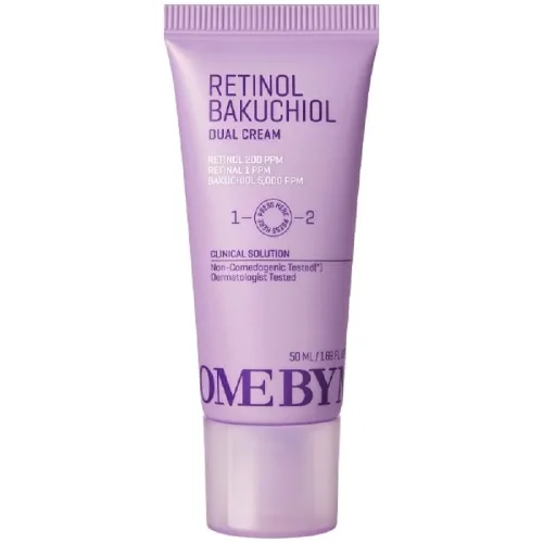 Омолоджувальний крем подвійної дії з ретинолом і бакучіолом 50 мл Some by mi retinol bakuchiol dual cream