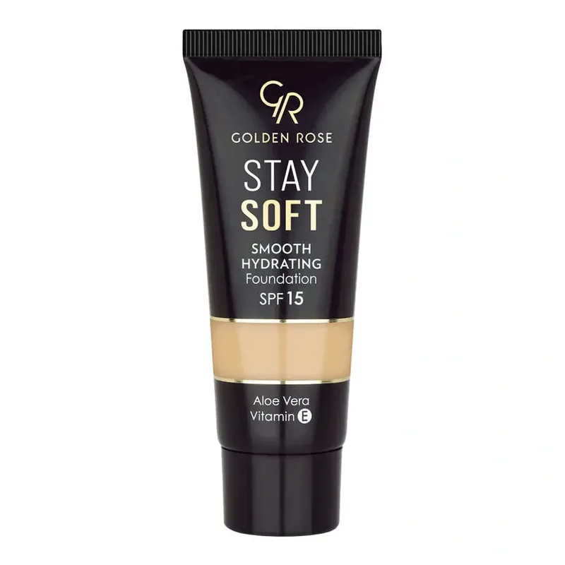 Golden Rose Stay Soft Smooth Hydrating SPF15 зволожувальний тональний засіб для обличчя