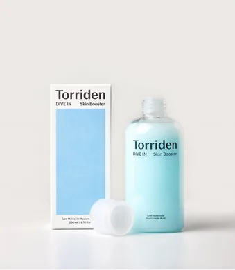 Torriden DIVE-IN Low Molecule Hyaluronic Acid Skin Booster – зволожуючий тонер-емульсія 200 мл