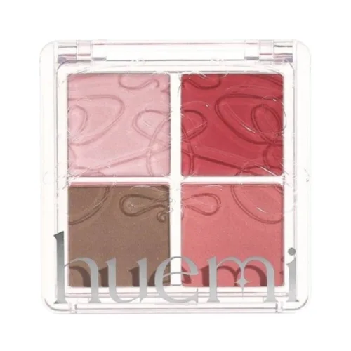 Компактна палетка для обличчя Huemi on-the-go face palette 02 rush hour