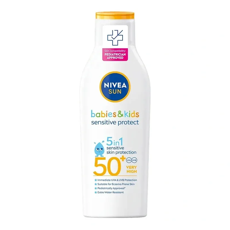 NIVEA SUN Babies & Kids Sensitive Protect бальзам для засмаги для дітей SPF50+ 200 мл