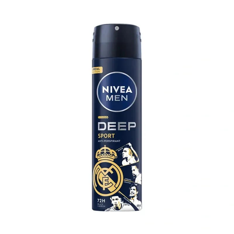 NIVEA MEN Deep Sport Limited Edition Real Madrid антиперспірант-спрей 150 мл