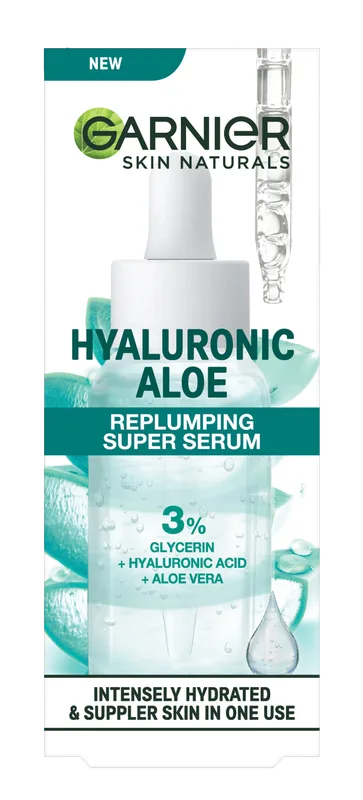 Сироватка для обличчя Garnier Skin Naturals гіалуронова Aloe Serum 30 мл