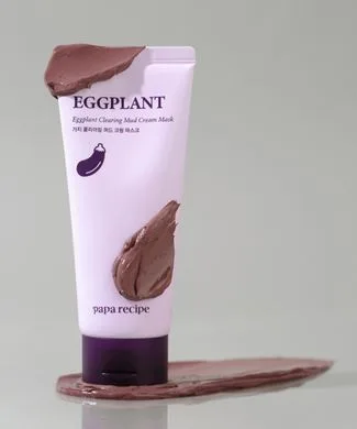 Papa Recipe Eggplant Clearing Mud Cream Mask – очищуюча глиняна маска з баклажаном 100 мл